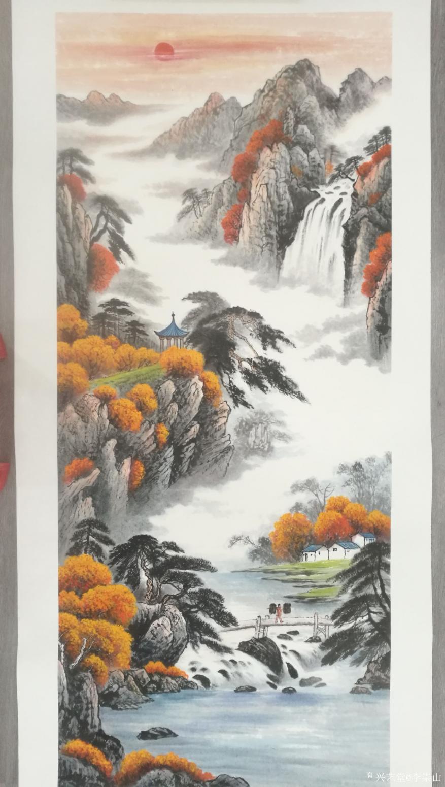 李崇山國畫作品《最近幾天的作品》【圖0】