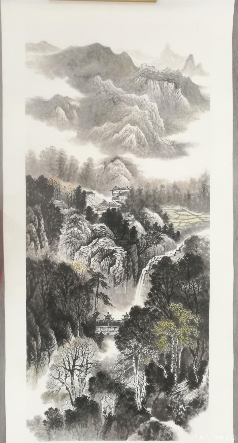 李崇山國畫作品《最近幾天的作品》【圖1】