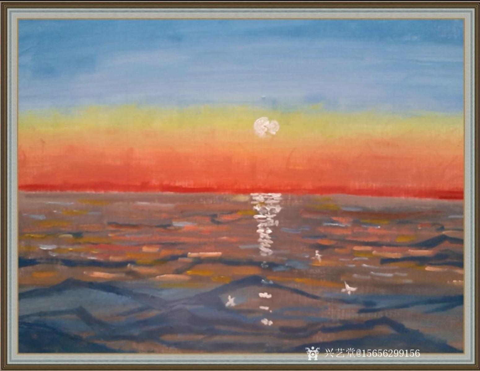 15656299156油畫作品《張蕾的油畫》【圖5】