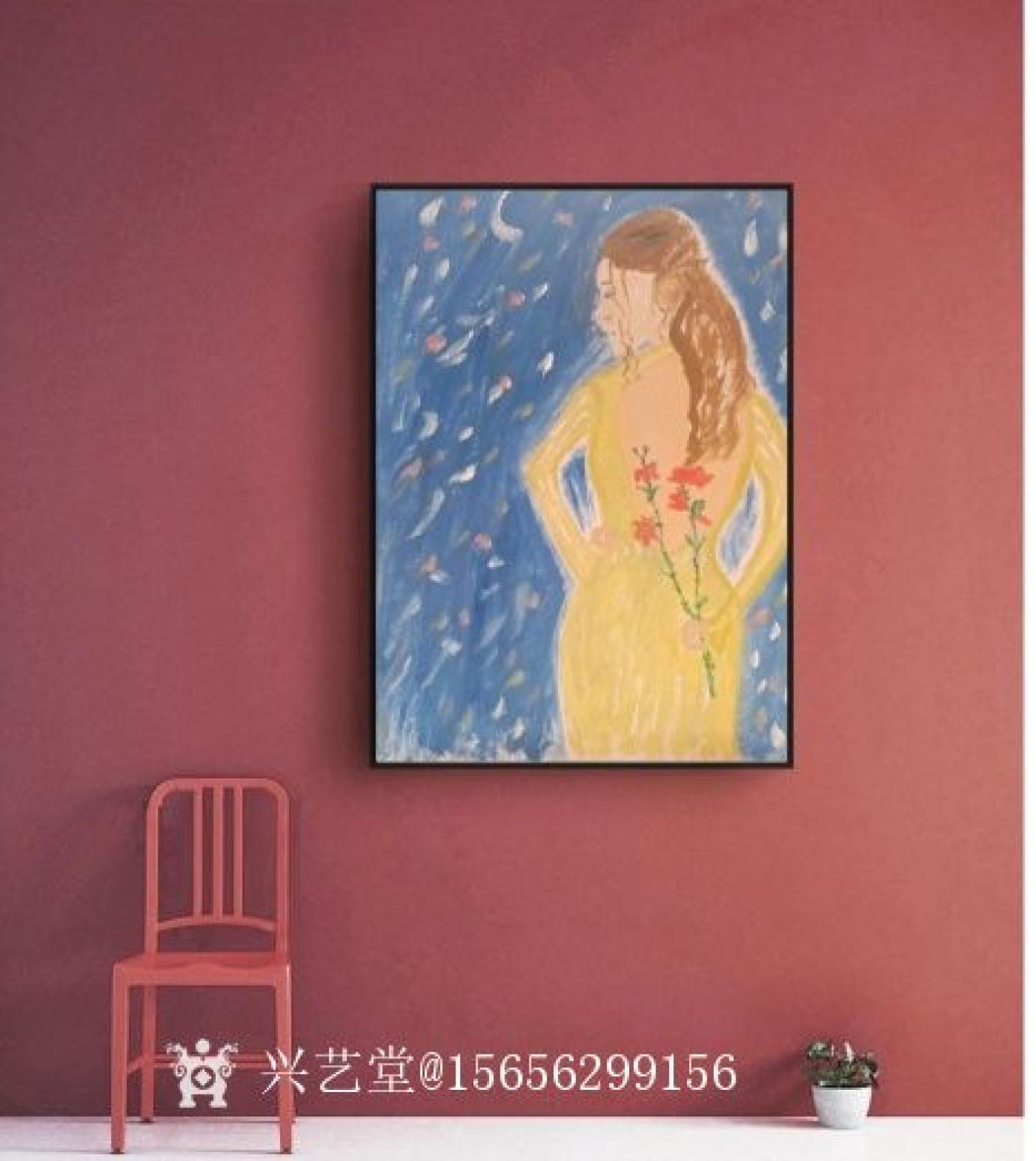 15656299156油畫作品《張蕾的油畫》【圖6】