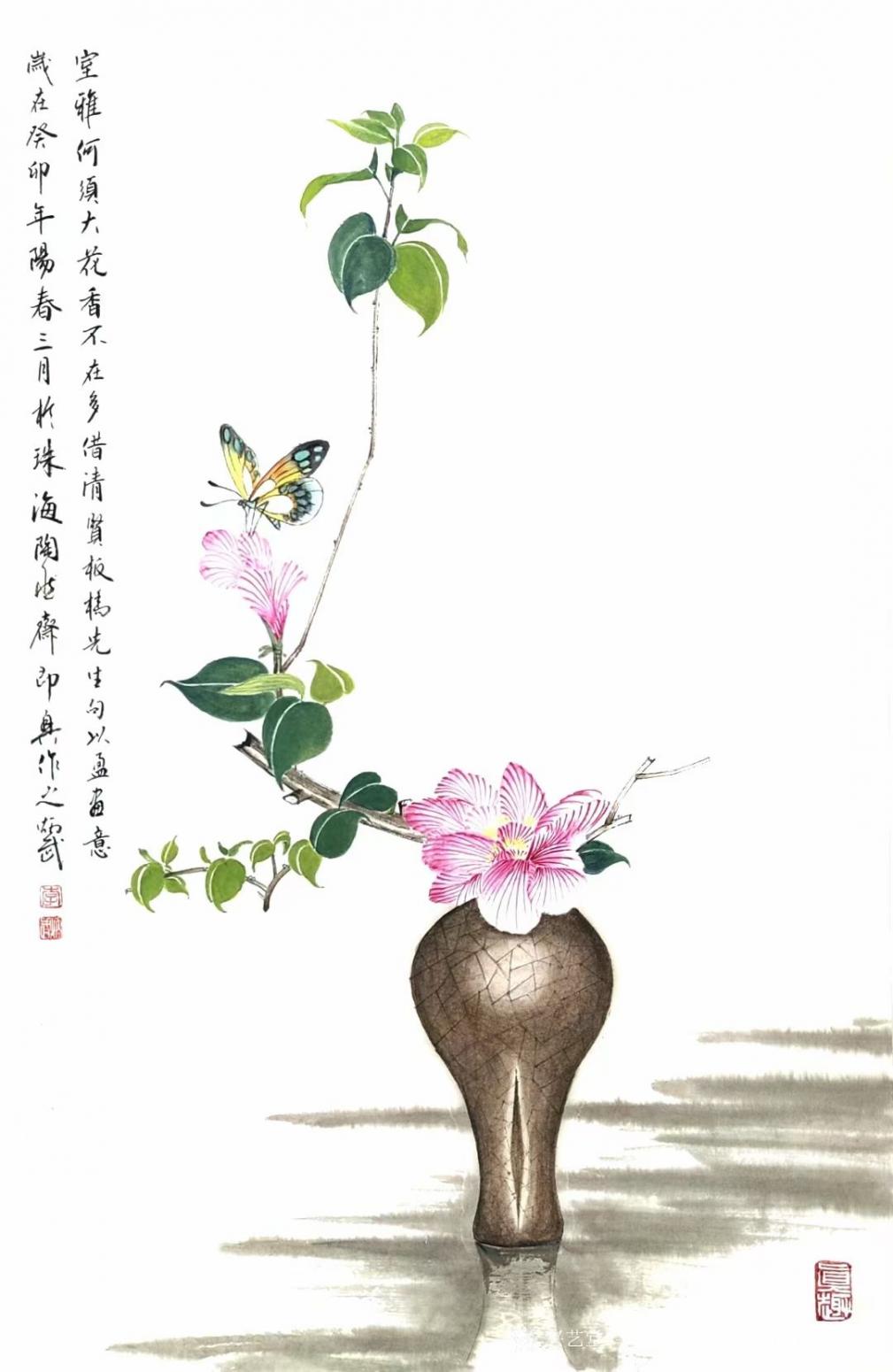 字畫代理威977805476國畫作品《精品花鳥昆蟲》【圖2】