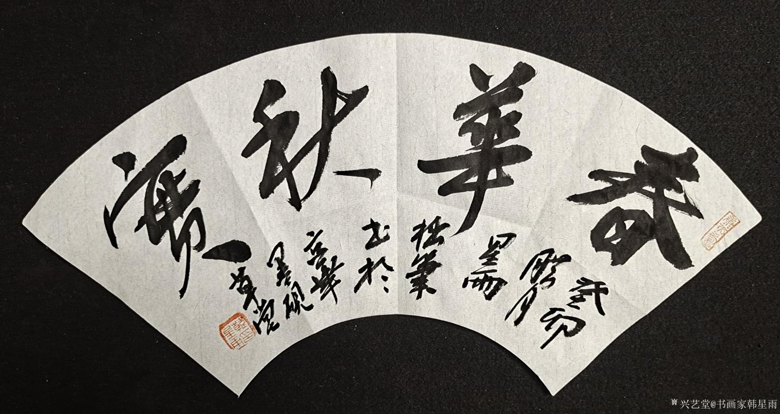 書畫家韓星雨書法作品《春華秋實》【圖0】