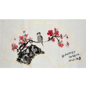 李清山國畫作品-《【花鳥2】作者李清山》