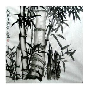 趙振科國畫作品-《【茂竹】作者趙振科》