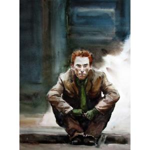 楊陽國畫作品《【Watchman】作者楊陽》價格2400.00元