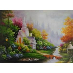 楊金根油畫作品-《【油畫17】作者楊金根 臨摹》