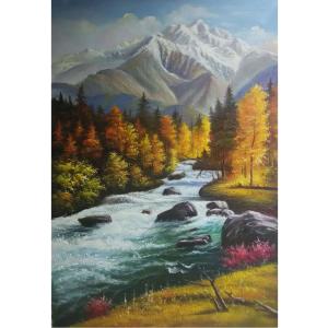 楊金根油畫作品-《【油畫19】作者楊金根 臨摹》