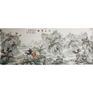 藝術(shù)品圖片:藝術(shù)家王凌云國(guó)畫作品名稱《【河山覽勝】作者王凌云》價(jià)格3600.00 元