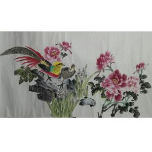 李麗芳國(guó)畫(huà)作品-《【花鳥(niǎo)】作者李麗芳》