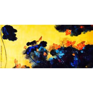 徐國人國畫作品-《【花4】作者徐國人》