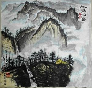 陶文祥國(guó)畫(huà)作品-《【 【峨眉山韻】作者陶文祥】》