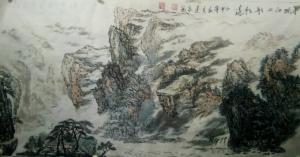 藝術(shù)品圖片:藝術(shù)家趙運泉國畫作品名稱《青楓江上秋帆遠》價格8000.00 元