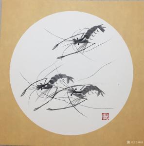 楊凌國畫作品-《龍行天下》