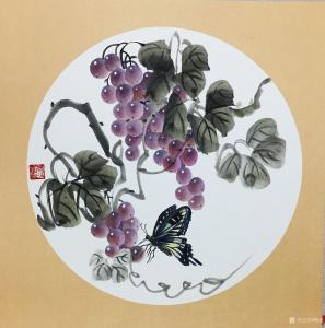 楊凌國畫作品-《碩果系列2》