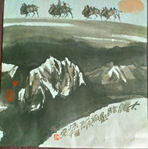 13031328216國畫作品-《董振堂作品》
