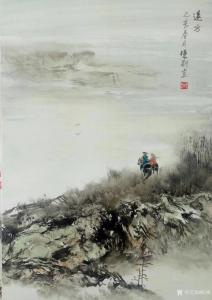 藝術(shù)品圖片:藝術(shù)家陳剛油畫作品名稱《油畫山水畫-遠(yuǎn)方》價格1000.00 元