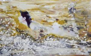 藝術(shù)品圖片:藝術(shù)家劉烽油畫作品名稱《黃河之女》價格9900.00 元