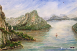 藝術(shù)品圖片:藝術(shù)家畫家鄒寶遠(yuǎn)油畫作品名稱《回憶三峽》價格6020.00 元
