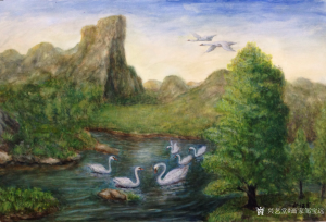 藝術(shù)品圖片:藝術(shù)家畫家鄒寶遠(yuǎn)油畫作品名稱《問候》價格6020.00 元
