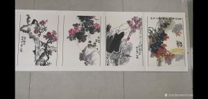 13830147638國畫作品-《國畫花鳥冊頁》