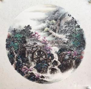 藝術(shù)品圖片:藝術(shù)家周順生國畫作品名稱《三尺斗方紅溪仙境》價格80880.00 元