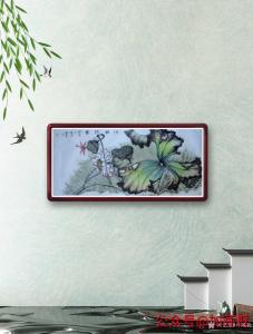 雅涵一一主人鳳喜國畫作品-《清雅荷香2》