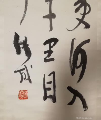 馬曙光收藏-齊白石 花卉草蟲   132*46Cm     大家簡(jiǎn)介百度可查
    錢松【圖21】