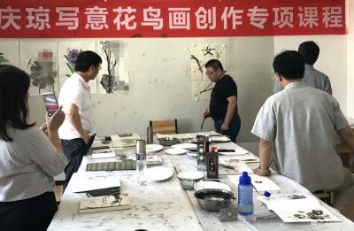 甘慶瓊生活-清華大學(xué)美術(shù)學(xué)院中國書畫名家專項(xiàng)課題高級(jí)研修班*甘慶瓊工作室2017屆(2)班第【圖4】