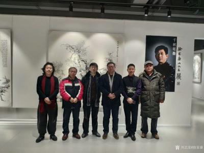 徐家康生活-?巴勒斯坦駐華大使到東方珍寶藝術(shù)館參觀徐家康山水畫展?
  千秋筆墨——徐家康【圖4】