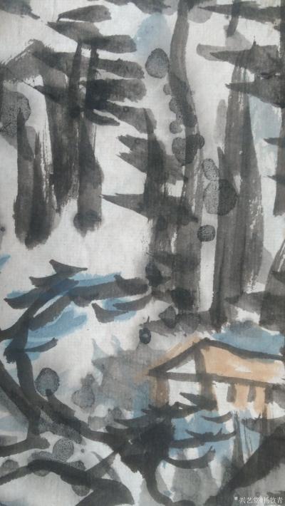 楊牧青日記-名稱:山隨人愿如其相
釋文:己亥楊牧青
規(guī)格:68cm×33
備注:日久所【圖1】