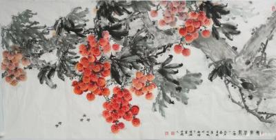 李偉強日記-散文《味覺記憶》記國畫作品《嶺南佳果》~荔枝創(chuàng)作感悟:
   又逢一友赴大洋彼【圖1】