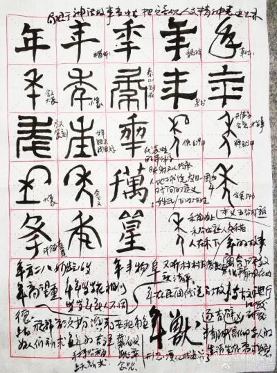 楊牧青日記-楊牧青直播講稿:甲骨文“年”字解讀
網(wǎng)絡(luò)直播抖音號:187 8149 447
【圖1】