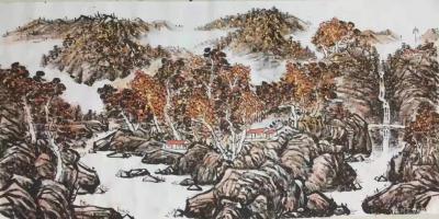 馬培童日記-《繪畫藝術(shù)的“物象”之神》 童心寫歷(90)馬培童焦墨畫感悟筆記;
枯筆出于【圖2】