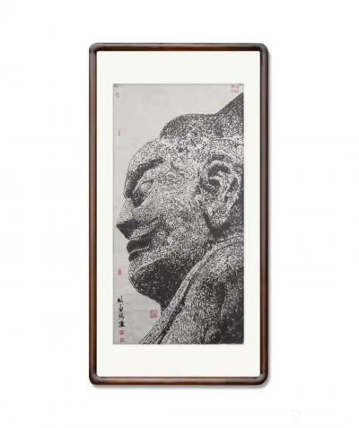 馬培童日記-《焦墨畫石窟佛陀寫生速寫與創(chuàng)作》馬培童焦墨畫感悟筆記-童心寫歷(118)
  【圖3】