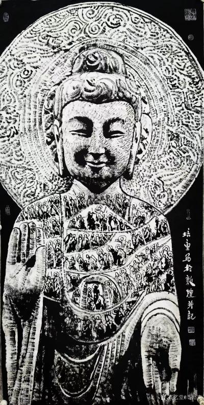 馬培童收藏-焦墨有畫說(shuō)(1)馬培童以“刀法”變筆法轉(zhuǎn)換焦墨刻石皴
要充分把握漢畫像石刻美學(xué)【圖1】